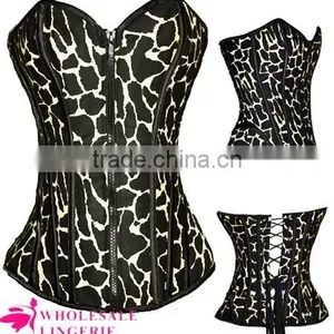Sexy Hot Gir Steampunk Corsetl Waist Training Corsets for Sale Steel Boned Corset thumbnail-1