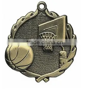 Basketball Metal Medals/custom Sport Metal Medals Wholesale in 2015 thumbnail-1