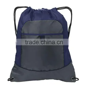 Cheap 210D Polyester Colorful Drawstring Cinch Pack Bag thumbnail-5