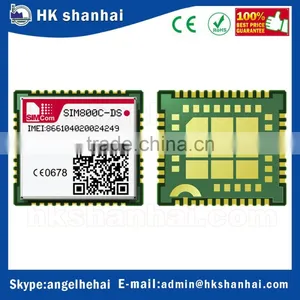 SIMCOM Low Price Gsm Gps Tracking System Module Sim800c-ds Support Qual Band GSM/GPRS Electronic Components China thumbnail-1