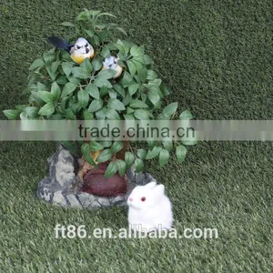 Realistic Realistic Bunny Figurine Easter Toy Custom Plush Rabbit thumbnail-2