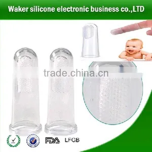 Silicone Cleaner Toothbrush for Babies/baby Finger Toothbrush/baby Silicone Toothbrush thumbnail-1