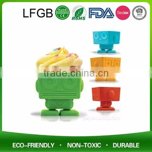 Wholesale Silicone Jelly Microwave Cup Shape Silicone Baking Mold Silicone Cake Mould thumbnail-4
