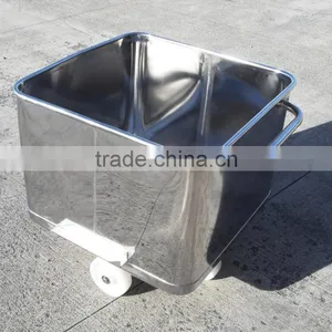 200L Meat Processing Trolley 304 thumbnail-1