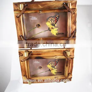 2016 New Hot Sell Wood Material Photo Frame for Restaurant Baby Shower Decoration Photo Frame Back School Gift Classmate Gift thumbnail-4