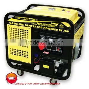 Open Type 10kw 2-cylinder Gasoline Generator Set thumbnail-1