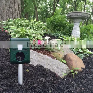 X-pest Signstek Solar Powered Wild Animal Repeller PIR Motion Activated Dogs Cats Deterrent thumbnail-3