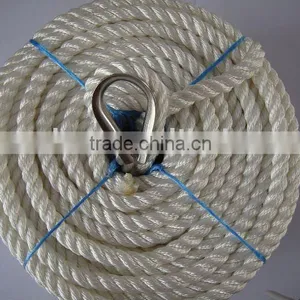 3-strand Polyester Multifilament Rope With Thimble thumbnail-1