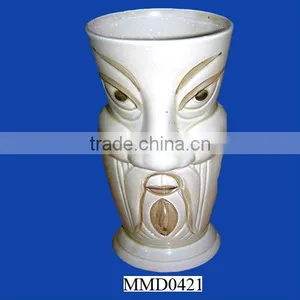 Exquisite Plain Tiki Cup Stocked White Mug thumbnail-1