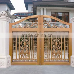 Estate Gate/ Wrought Iron Gate Forged Iron Gate Steel Gates thumbnail-1