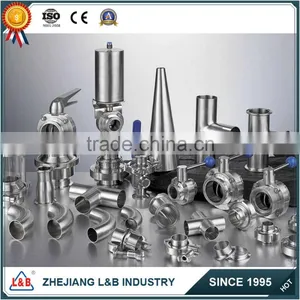 Stainless Steel Clamp, Butterfly Valve and Pipe Fitting thumbnail-1