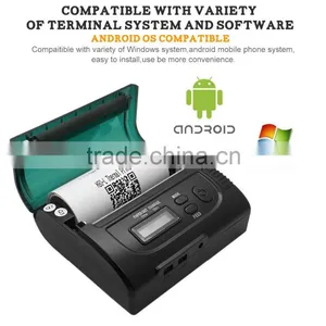 Voxlink Portable 80mm Pos Printer Label Printer Bluetooth Barcode Printer( Android+ios) thumbnail-6