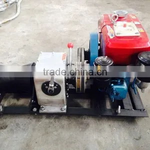 1 Ton Small Water Cooled Diesel Engine Powered Winch thumbnail-1