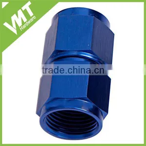 AN-6 to AN-6 Straight Fuel Oil Coupler Fitting Union Npt Female thumbnail-1