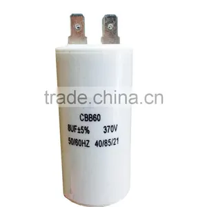 AC Electric Motor Capacitor / AC Electric Capacitor / AC Polypropylene Film Capacitor thumbnail-1