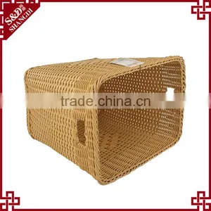 Hotel Home Used Handwoven Dirty Clothes and Toy Large Size Storage Cube Basket thumbnail-1