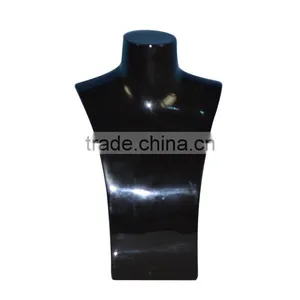 New Fiberglass Holder Jewelry Display Mannequins Black Side Head Model thumbnail-2