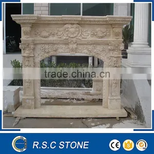 Antique Marble Fireplace Mantel Parts thumbnail-1