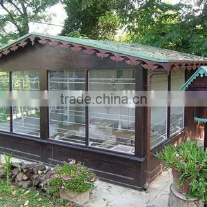 Bird Aviaries Imperial Large Wooden Hexagonal Bird Aviary Cage Birds Parrot Canary thumbnail-1