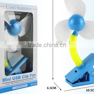 Cheap Rechargeable Plastic Mini Fan for Kids in Summer thumbnail-2