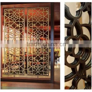 Home Decor Stainless Steel Decorative Metal Screen Room Divider Panel thumbnail-5