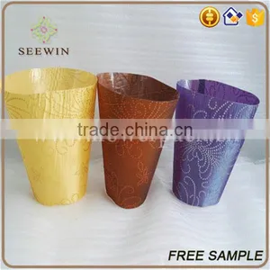 High Quality Golden Fabric Wholesale Flower Pots thumbnail-4