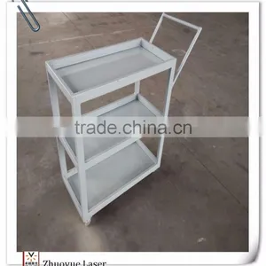 Sheet Metal Parts for Trolly/China Custom Precision Zinc-plated Sheet Metal Fabrication Pieces thumbnail-1