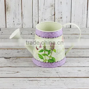 2015 Paper Decal Metal Decorated Watering Can Indoor Watering Can thumbnail-1
