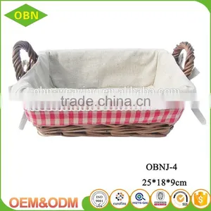 Wholesale Custom Round Mini Natural Cheap Woven Wicker Storage Basket for Sundries thumbnail-2