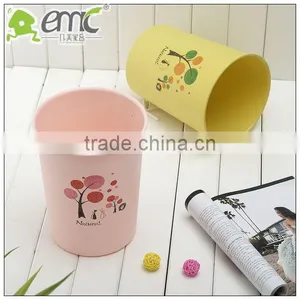 Emc Plastic Round Shape Indoor Plastic Wastibin thumbnail-1