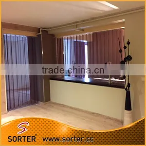 High Quality Brass Aluminum Mesh Curtian Restaurant Partition thumbnail-1
