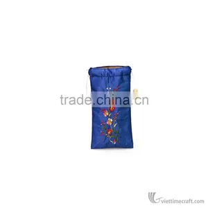 Embroidery Handmade Glasses Bag, Handicraft in Vietnam thumbnail-1