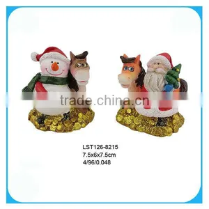 Decorated With Christmas Horse Figurine thumbnail-1