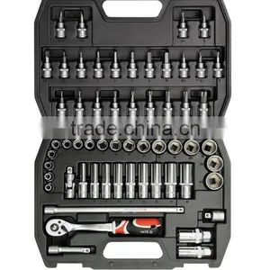 58pcs Socket Wrench Set 3/8" Drive Auto Vehicle Body Repair Cr-v Tools thumbnail-1