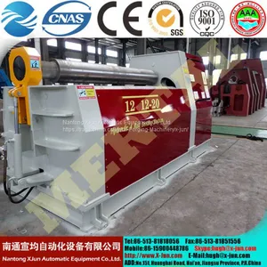 CE Cert Hydraulic 4 Roller Asymmetric Metal Steel Sheet Plate Roll Bending Machine thumbnail-2