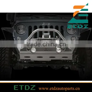 Brawler Lite Front Bumper With Brawler Bar & D-Ring Tabs for 07-16 Jeep Wrangler JK thumbnail-1