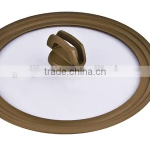 3 in 1 Multi Size Glass Lid With Silicon For Pots and Pans thumbnail-5