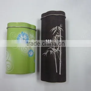 Flower Shape Tin Box,rubberized Vanished Tin Box thumbnail-2