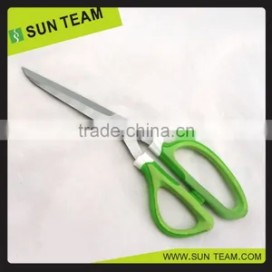SC171 9-1/2" Stainless Steel Green Handle Sewing Scissors 2.0mm thumbnail-2
