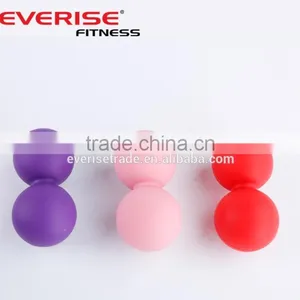 Double Lacrosse Massage Ball for Crossfit ,Deep Muscle Tissue Therapy & Recovery. thumbnail-3