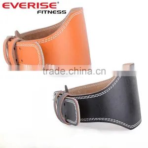 Crossfit Foam Padded Leather Weightlifting Belt thumbnail-5