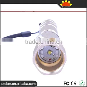 2016 Wholesale UltraShine F7 T6 LED Rechargeable Aluminum Alloy LED Flashlight Torch thumbnail-5