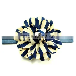 Handmade Fabric Flower Headband for Kids Hair Accessories thumbnail-4
