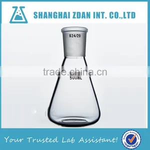 High Borosilicate Conical Flask With Joint ,Thick Wall,Heavy Wall thumbnail-1