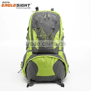 Outdoor Custom Logo 55L High Quality Travel Hiking Waterproof Wholesale Nylon Backpack thumbnail-1
