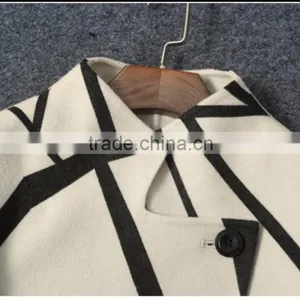 100% Lady Cashmere Wool Coat 2016 thumbnail-4