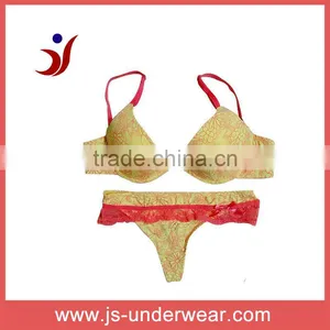 Ladies Wholesale One Piece Cup Bra Set thumbnail-1