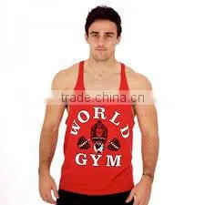 Custom Tank Top , Stringer Vest Men , Gold Gym Style ( Paypal ) thumbnail-3
