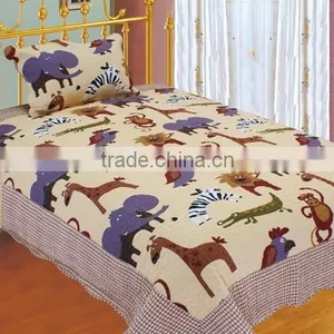 Kids Quilts/bedspread/coverlet in Animal Pattern thumbnail-1