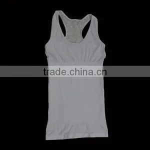 Casual Striped Ladies Camisole Racerback Singlets Tops thumbnail-1